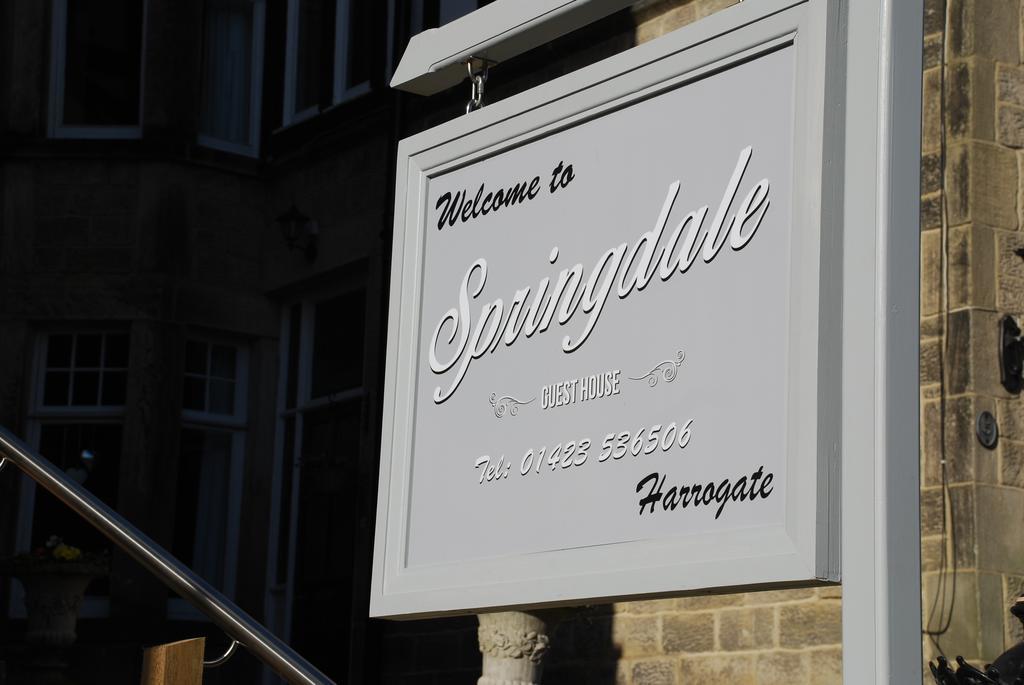 Springdale Guest House Harrogate Eksteriør bilde